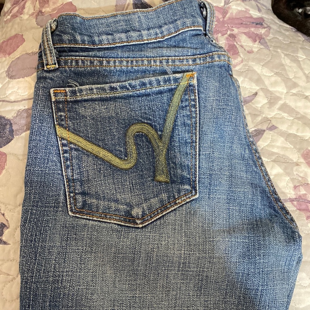 Good condition and have been sitting in my closet since I have lost weight